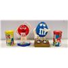 Image 1 : 2 COLLECTIBLE M&MS DISPENSERS + 2 CANDY