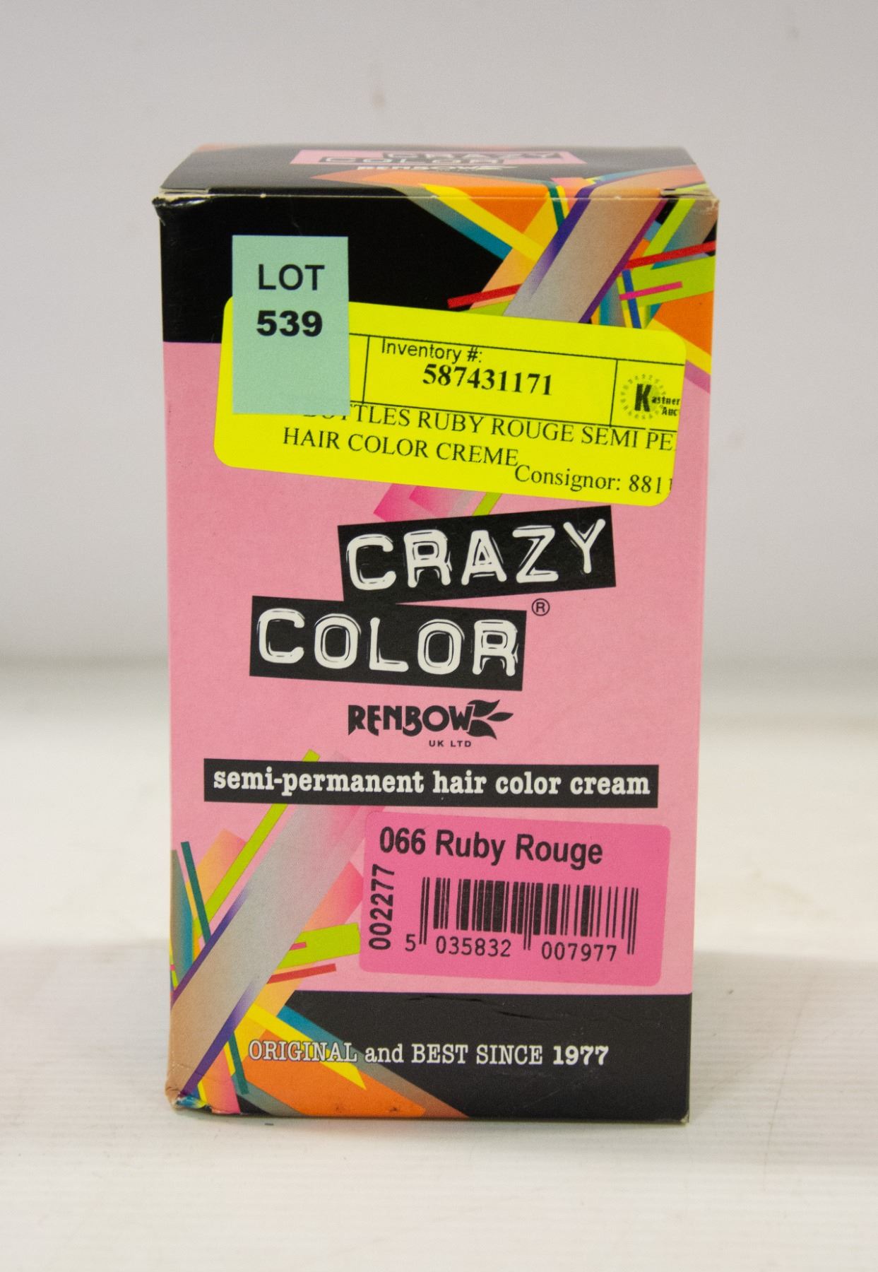 4 BOTTLES RUBY ROUGE SEMI PERM HAIR COLOR CREME