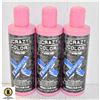 Image 1 : 3 BOTTLES 250 mL SEMI PERMANENT COLOR SHAMPOO BLU