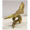 Image 1 : LARGE BRASS EAGLE STATUETTE, 13 IN WINGSPAN
