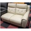 Image 1 : GENUINE LEATHER PARTIAL SECTIONAL - NO ADAPTOR