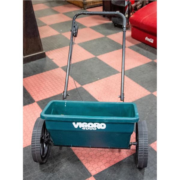 VIGORO 4000 FERTILIZER AND GRASS SEEDER