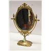 Image 1 : SOLID BRASS VINTAGE VANITY MIRROR