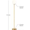 Image 1 : NEW REPACKED BRIGHTECH LUNA LED FLOOR LAMP