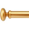 Image 1 : NEW GOLD TONE 2.5FT-4FT CURTAIN ROD