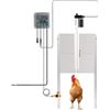 Image 2 : AUTOMATIC CHICKEN COOP DOOR KIT WITH ACUATOR AND