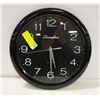 Image 1 : BLACK WALL CLOCK