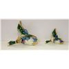 Image 1 : LOT OF 2 OCCUPIED JAPAN BIRD ORNAMENTS