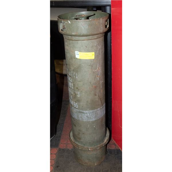 8inch Shell LARGE MILITARY PROPELLANT EXPLOSIVE SHELL