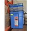 Image 1 : BUNDLE OF 5 RUBBERMAID ROUGHNECK TOTES