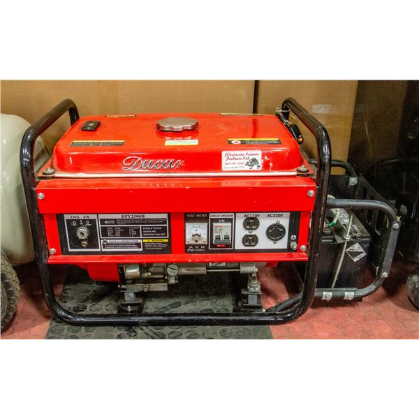 DUCAN 2500H GENERATOR