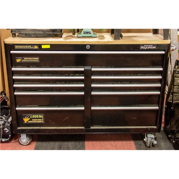 MASTERCRAFT MAXIMUM LARGE ROLLING TOOL CHEST - 11