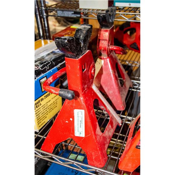 PAIR OF 3 TON AXLE STANDS