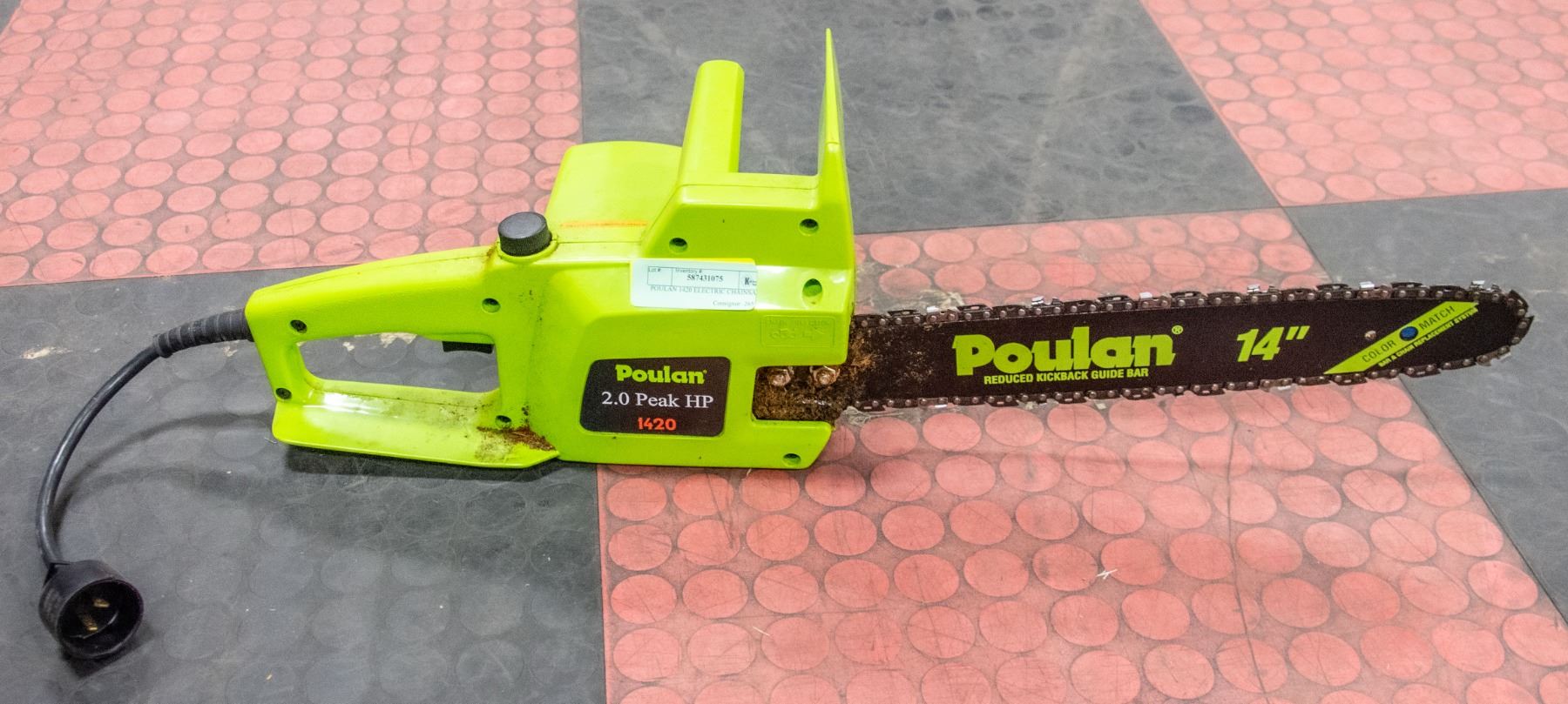 POULAN 1420 ELECTRIC CHAINSAW