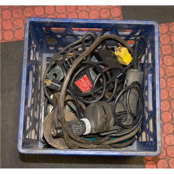 CRATE OF TOOLS