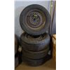 Image 1 : HANKOK MILEAGE PLUS SET OF FOUR 15" TIRES &