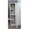 Image 1 : LARGE HEAVY DUTY 2 DOOR LOCKER H-72" W-18" L-18"