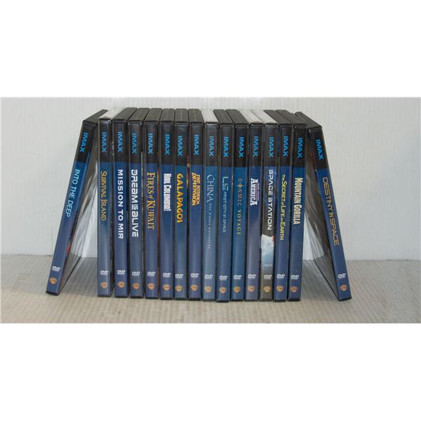 FLAT OF IMAX DVD COLLECTION