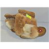 Image 1 : SIZE7/8 BEADED/FUR MUKLUKS-ESTATE