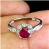 Image 3 : Natural  Blood Red Ruby Ring