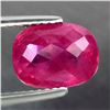 Image 1 : Natural Cushion Purplish Red Ruby 3.73 Cts