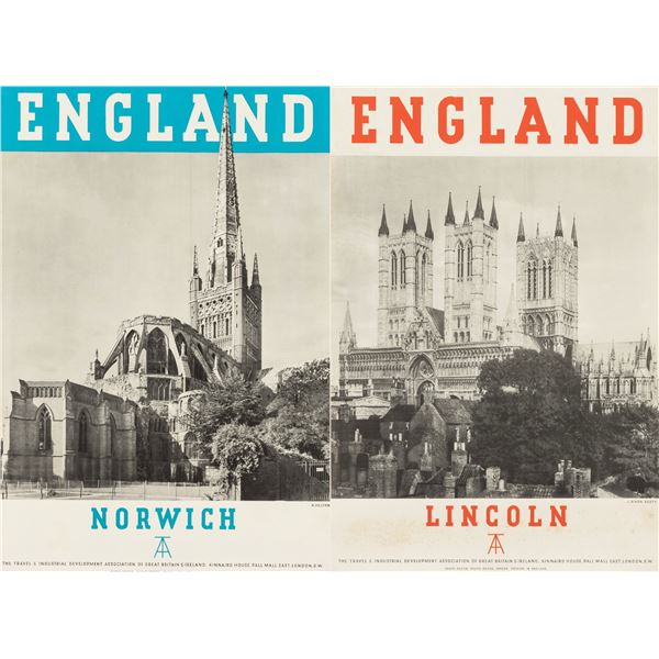 ENGLAND TRAVEL POSTERS (2)