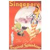 Image 1 : SINGAPORE TRAVEL POSTER