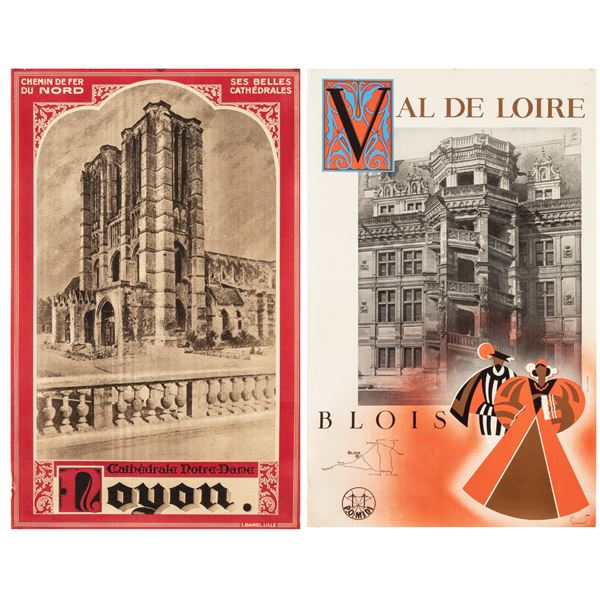 TWO FRENCH TRAVEL POSTERS (2)