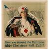 Image 1 : WWI RED CROSS CHRISTMAS ROLL CALL POSTER