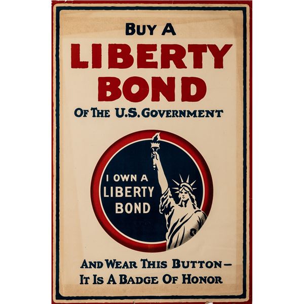 BUY A LIBERTY BOND WWI POSTER