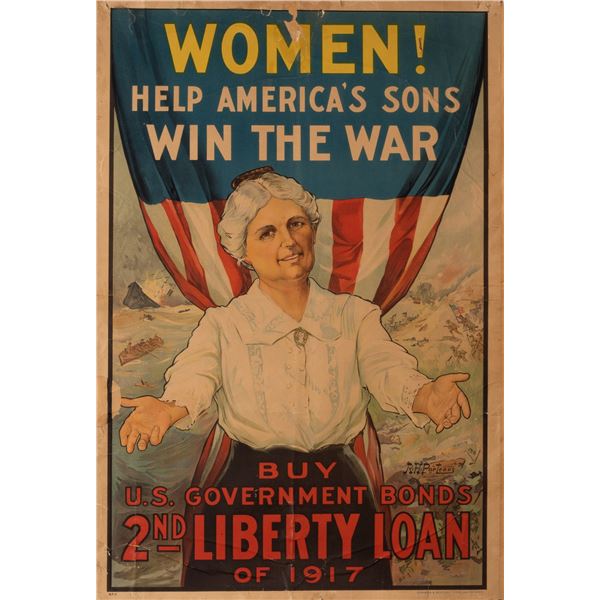 WWI HELP AMERICA'S SON WIN THE WAR POSTER