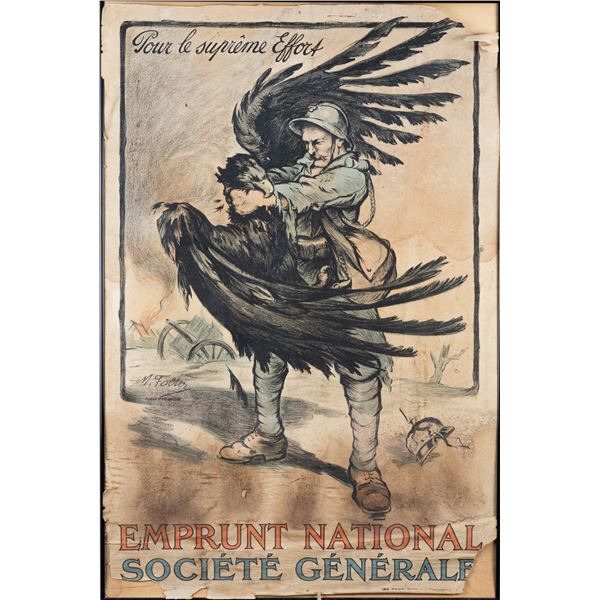 WWI FRENCH WAR LOAN POSTER