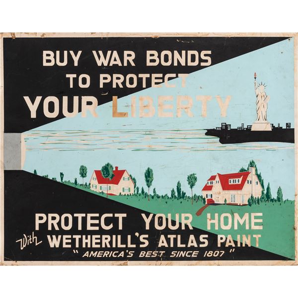 WAR BONDS TO PROTECT YOUR LIBERTY POSTER