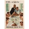 Image 1 : FREEDOM FROM WANT NORMAN ROCKWELL POSTER