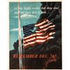 Image 1 : PEARL HARBOR REMEMBER DECEMBER 7TH WWII POSTER