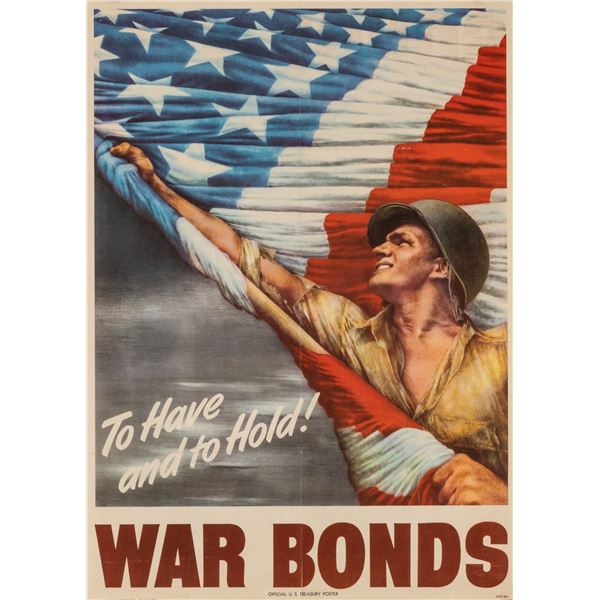 TO HAVE AND TO HOLD WWII WAR BONDS POSTER