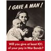 Image 2 : WWII WAR BOND POSTERS (2)