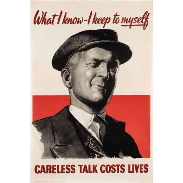 CARELESS TALK COSTS LIVES POSTER