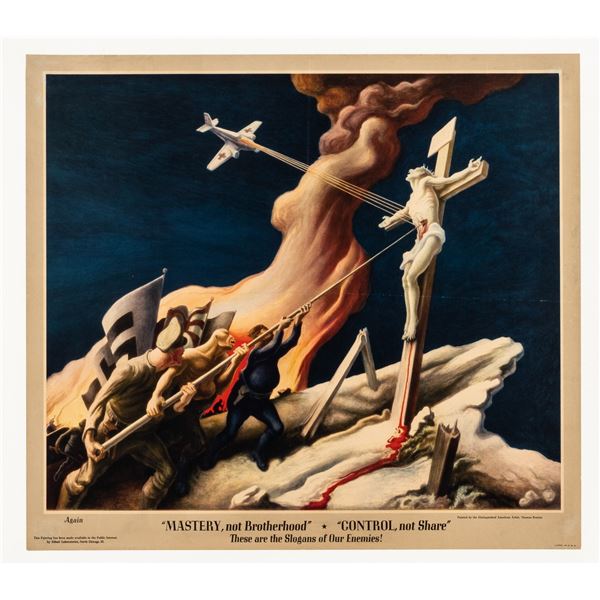 AGAIN THOMAS HART BENTON POSTER 1942