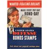 Image 1 : FIGHTING DOLLARS WWII BONDS POSTER