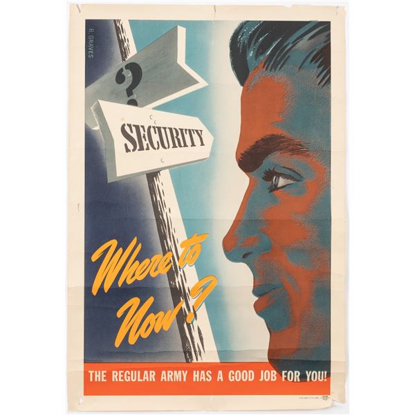 US ARMY RECRUITMENT POSTER