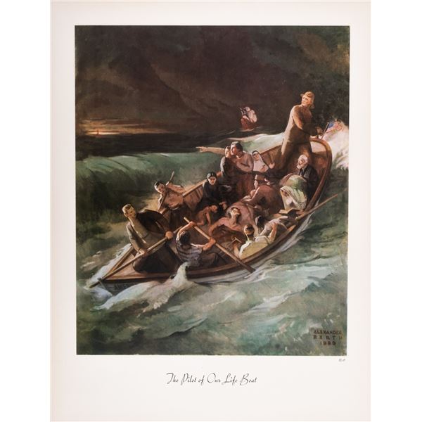 FDR PILOT OF OUR LIFEBOAT PRINT