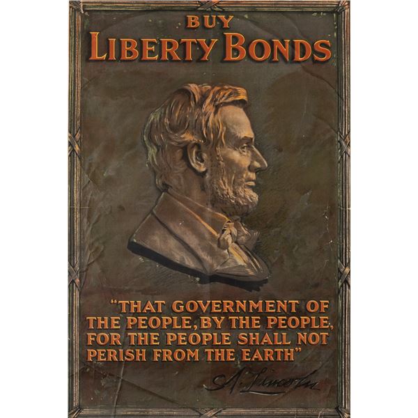 LINCOLN LIBERTY BONDS POSTER