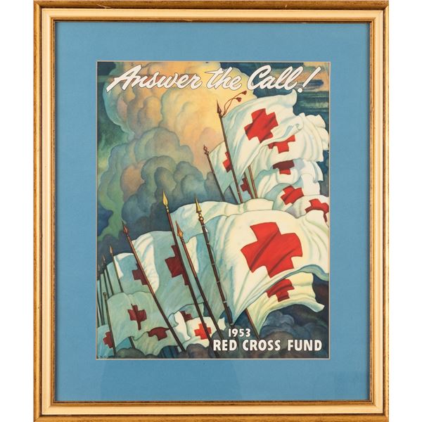 N.C. WYETH RED CROSS POSTER
