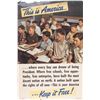 Image 1 : WWII THIS IS AMERICA POSTER