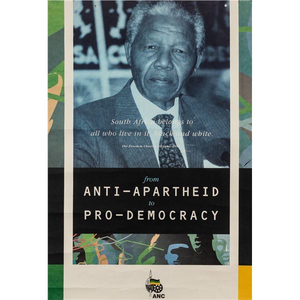 AFRICAN NATIONAL CONGRESS MANDELA POSTER