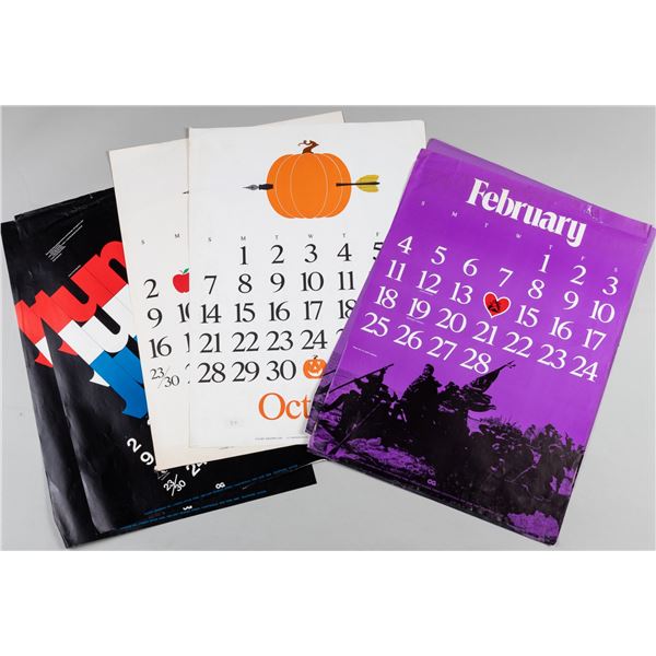 CLEARY GRAPHICS CALENDAR POSTERS (11)