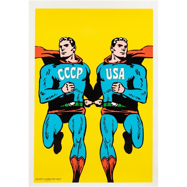 COLD WAR SUPERMAN POSTER