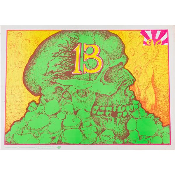 DUNHAM & DEATHERAGE BLACKLIGHT POSTER