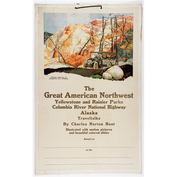 GREAT AMERICAN NORTHWEST LOUIS MOEN POSTER